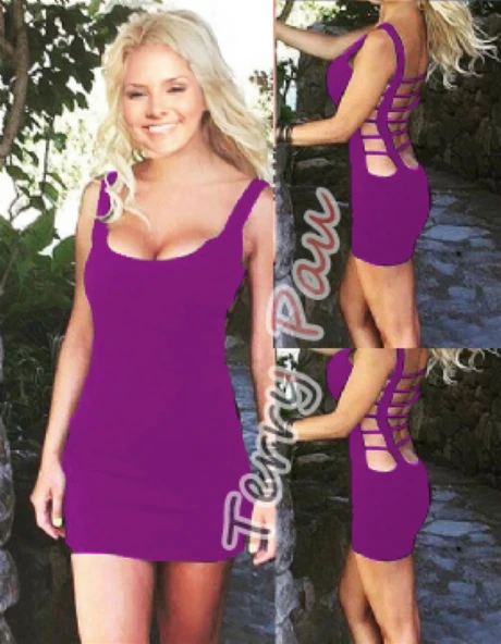 Tegan TP101122 Özel Tasarım Elbise - 5