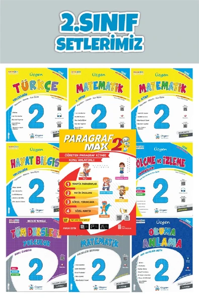 Üçgen 2.Sınıf Maarif Modeli Beceri Temelli İlkokul Seti-Süper Üçlü -Paragraf max (2025-2026) ürün görseli 1