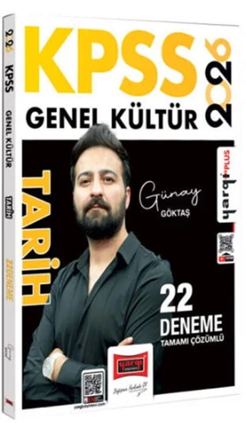 2026 KPSS Genel Kültür Tamamı Çözümlü Tarih 22 Deneme Yargı Yayınları ürün görseli 1