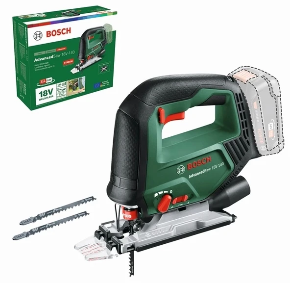 Bosch advanced saw 18V-140 solo dekupaj testere 0603013000 ürün görseli