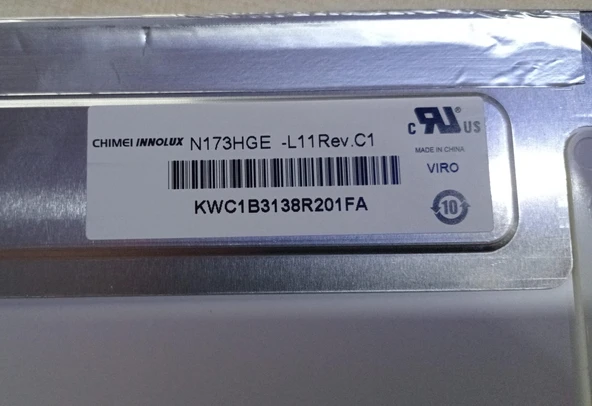 17.3'' N173Hge-L11 Rev.C1 Notebook Ekran Full Hd (Ölü Pixelli) - 4