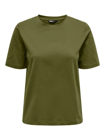 ONLY Bayan Tek Renk Tişört 15270390 ürün görseli 1