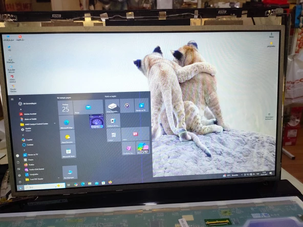 17.3'' N173Hge-L11 Rev.C1 Notebook Ekran Full Hd (Ölü Pixelli) - 2