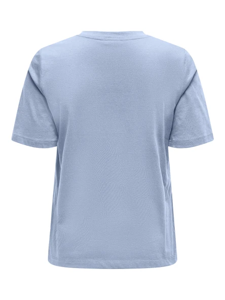 ONLY Bayan Tek Renk Tişört 15270390 - Resim 2