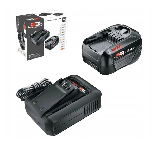 BOSCH AKÜ SETİ 18V 4Ah akü + şarj aleti ürün görseli 1