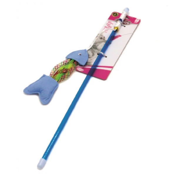 203045 Catlife Zilli Balık Kedi Oltası ürün görseli 1