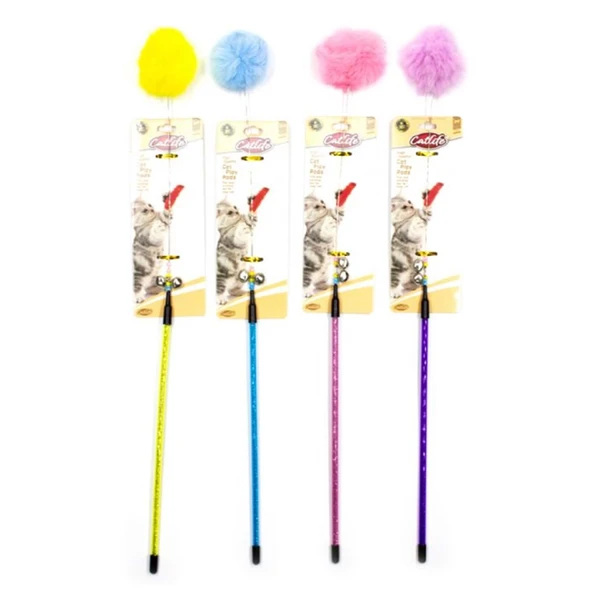 203580 Catlife Zilli Kedi Oltası 48 Cm ürün görseli 1