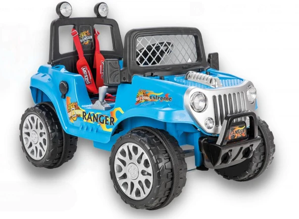 PİLSAN AKÜLÜ ARABA 12 V RANGER MAVİ KUMANDALI ürün görseli