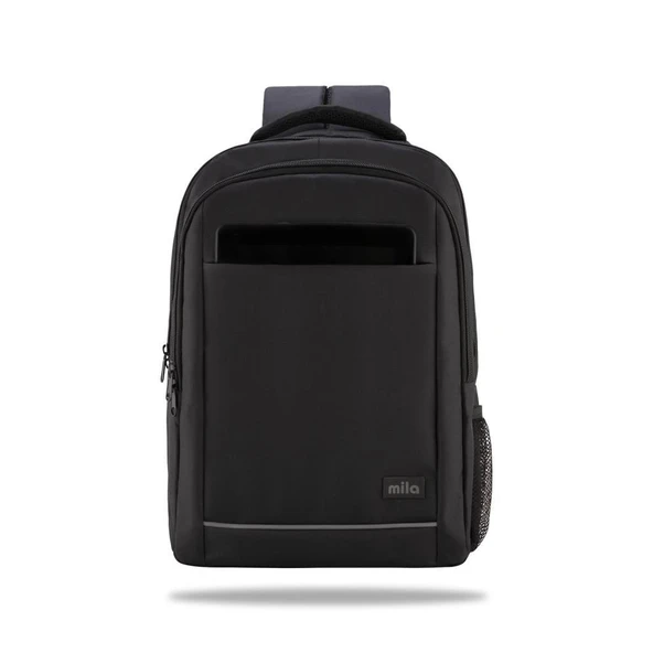 Mila W500 Serisi 15.60 inch Ki3-01-003 Network 4 Serisi Laptop Sırt Çantası – Siyah - Resim 5