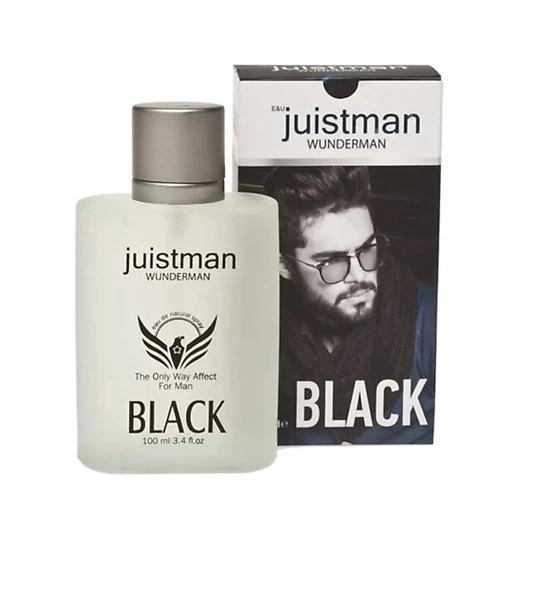 Juistman Black 100 ml Erkek Parfümü ürün görseli