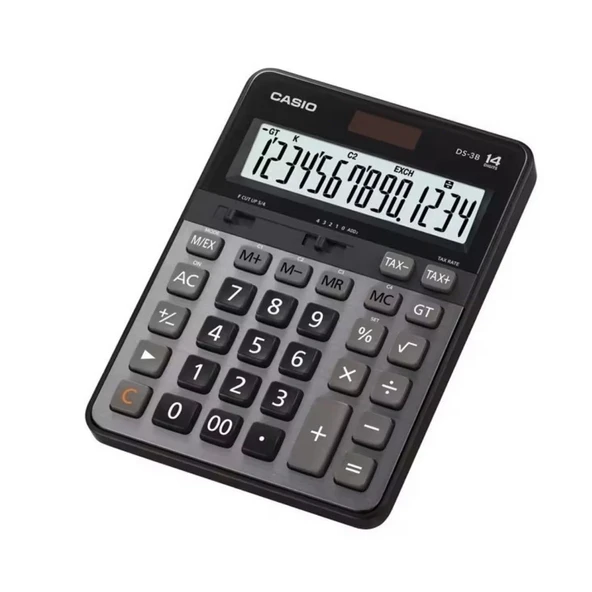 Casio Heavy Duty 14 Haneli Masaüstü Hesap Makinesi / DS-3B ( Kuyumcu Tipi) ürün görseli