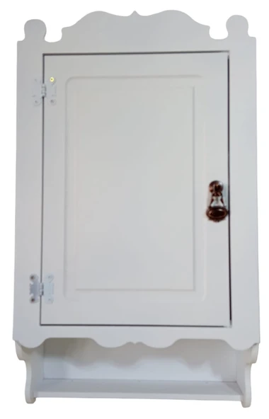 Mdf Tek Kapaklı Dolap