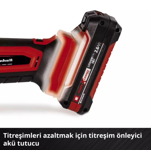 Einhell TC MG 18 Li Solo Akülü Raspalama Makinesi - Resim 6