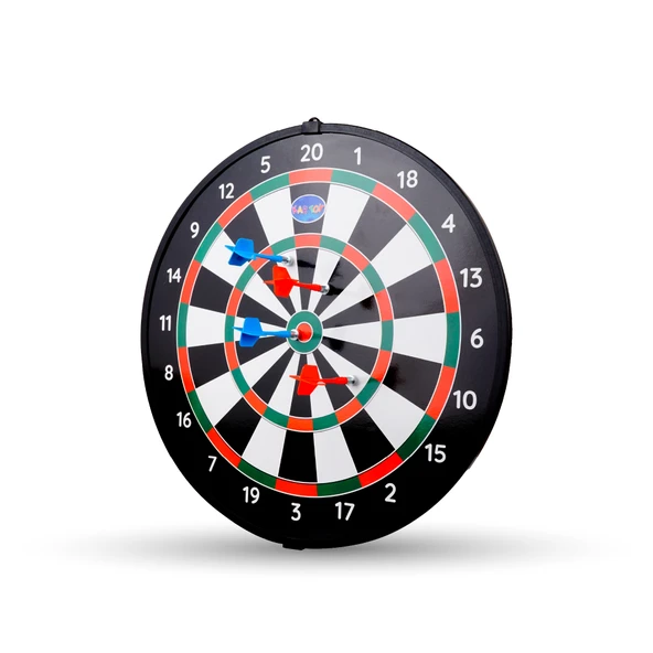 4 Oklu Mıknatıslı Dart Seti Çift Yönlü Manyetik Dart Askılı Dartboard - 4