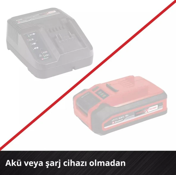 Einhell TC MG 18 Li Solo Akülü Raspalama Makinesi - Resim 8