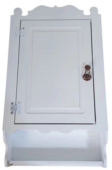 Mdf Tek Kapaklı Dolap - 4