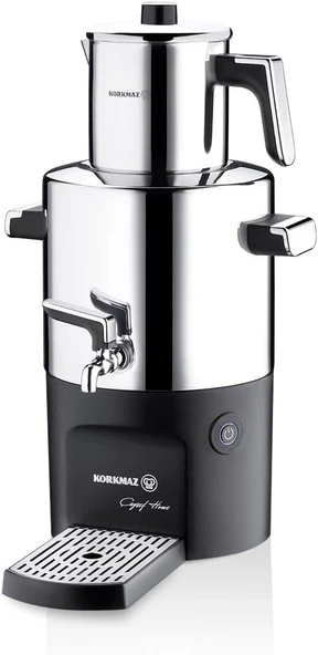 KORKMAZ A844 Çayşef Home Semaver Inox/Satin ürün görseli