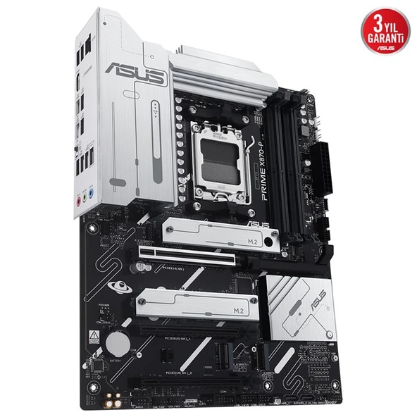 Asus Prime X870-P AM5 D5 Hdmi Type-C - Resim 2