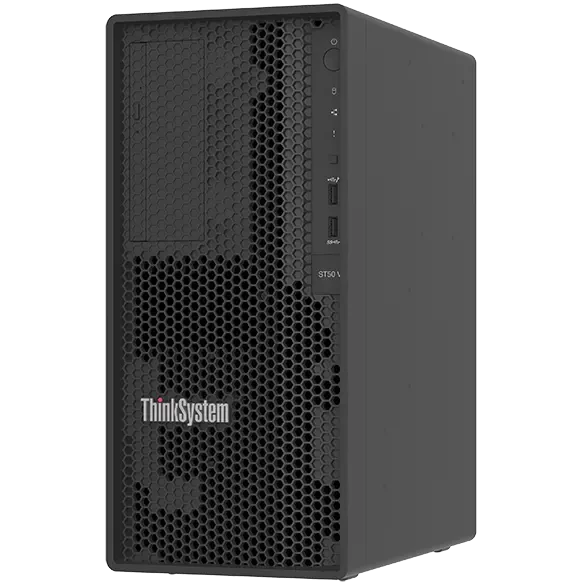 LENOVO 7DF3A00YEA THINKSYSTEM ST50 V3 INTEL XEON E-2434 4C 3.4GHz 1x32GB 2x960GB SSD SW RAID NO DVD 500W MINI TOWER - 3