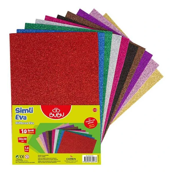 Bu-Bu Simli Eva 20X30 cm 10 Renk - Resim 4