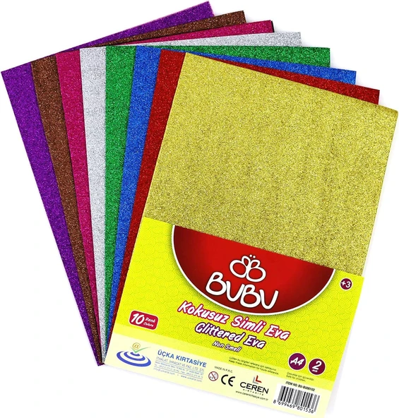 Bu-Bu Simli Eva 20X30 cm 10 Renk - Resim 5