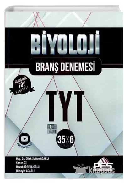 PES TYT BİYOLOJİ DENEME - 1