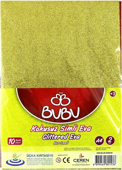 Bu-Bu Simli Eva 20X30 cm 10 Renk - Resim 3