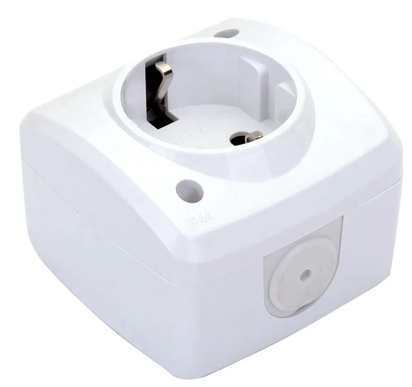 DEPA Sıva Üstü Topraklı Priz ürün görseli