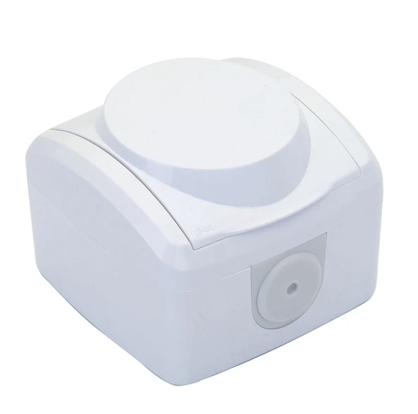 De-Pa Sıva Üstü Kapaklı Topraklı Priz Nemli Yer IP44 ürün görseli