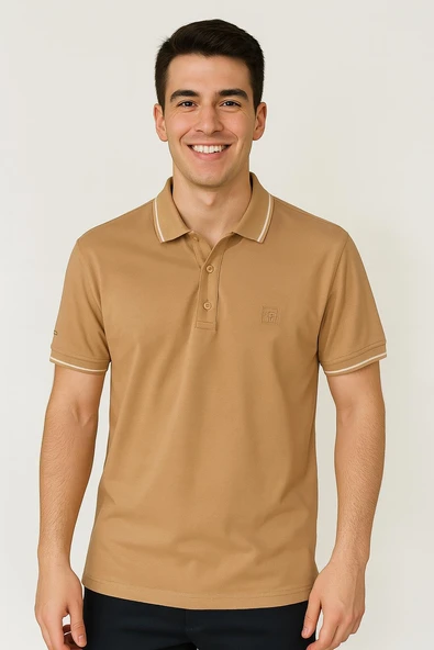 Zamur Men Slim Fit Erkek Kısa Kol Polo Yaka Tshirt - 7354 ürün görseli