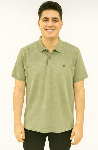 Gewer Relax Fit Erkek Kısa Kol Polo Yaka Tshirt - 7352 - 3