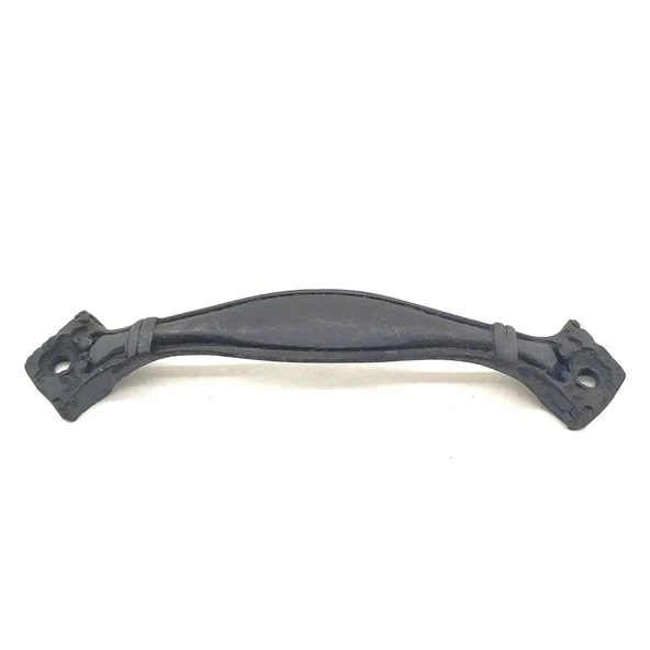 Antika Tarz Dekoratif Pirinç Deste Mobilya Kulbu - 25x120 Mm, Oksit ürün görseli