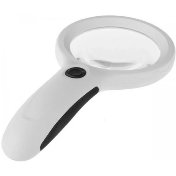 8 Ledli 2.5x90mm - 8x22mm El Büyüteç Takı Okuma Para Kontrol Için - 2