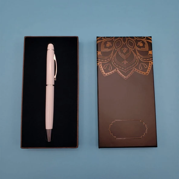 Beyaz Tükenmez Kalem ürün görseli 1