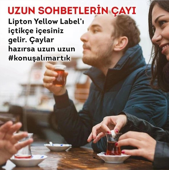 Lipton Yellow Label Dökme Siyah Çay 1000 gr x 9 Adet - 7