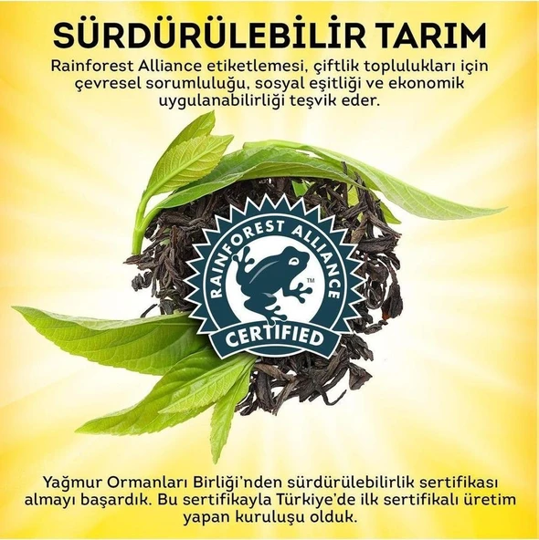 Lipton Yellow Label Dökme Siyah Çay 1000 gr x 9 Adet - 5