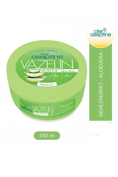 Cire Aseptine Vazelin Aloe Vera 150 ml - 1