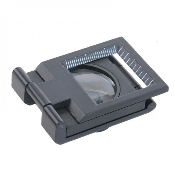 25x25 Mm Full Çelik Kaplı Katlamalı Büyüteç Th-9005b - 2