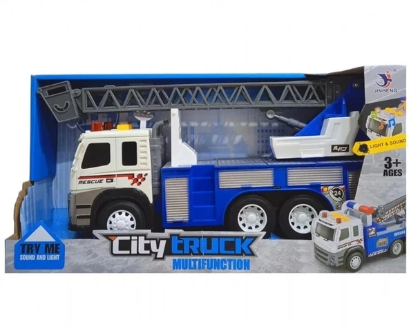 Canem Sesli Işıklı İş Kamyonları