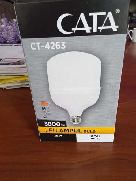 CATA 35 W TORCH LED AMPUL 3800 LM-6400K-Beyaz Işık ürün görseli