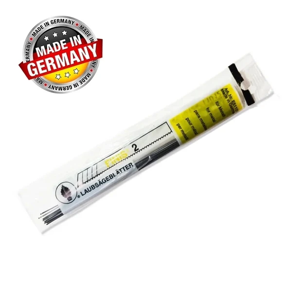 Finis Düz Hassas Metal Kıl Testere Ağzı No:5 - 12 Adet ürün görseli