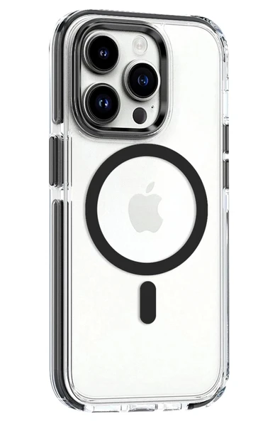 Joko iPhone 14 Pro Max Bella Magsafe Kapak - Siyah - Resim 2