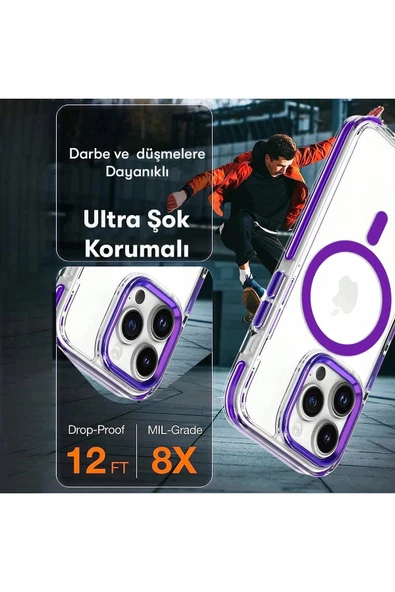 Joko iPhone 11 Bella Magsafe Kapak - Turuncu ürün görseli 1