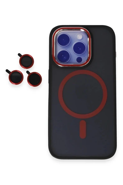 Joko iPhone 14 Pro Winner Magsafe Kapak - Kırmızı - Resim 6