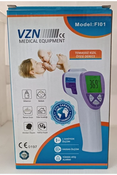 BabyBird Vzn Temassız Ateş Ölçer Kızılötesi Temassız Ateş Ölçer ürün görseli