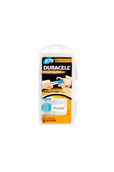 Duracell İşitme Cihazı Pilleri 675 Numara - 3