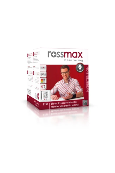 Rossmax Tansiyon Aleti Bilekten Ölçer Tam Otomatik Dijital Hafızalı Risk Göstergeli - Resim 3