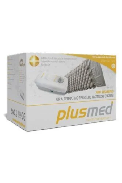 PlusMed Emekcom Havalı Yatak Baklava Tipi Şişme Hasta Yatağı Yatak Yaraları Için ürün görseli 1