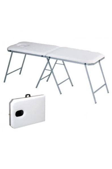 MEDİKALCİM Çanta Tipi Masaj Masası BEYAZ ürün görseli