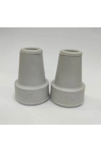 Ottobock Orijinal Baston Lastiği, Kanedyen Lastiği Gri Renk Çift (2 ADET) - Resim 3